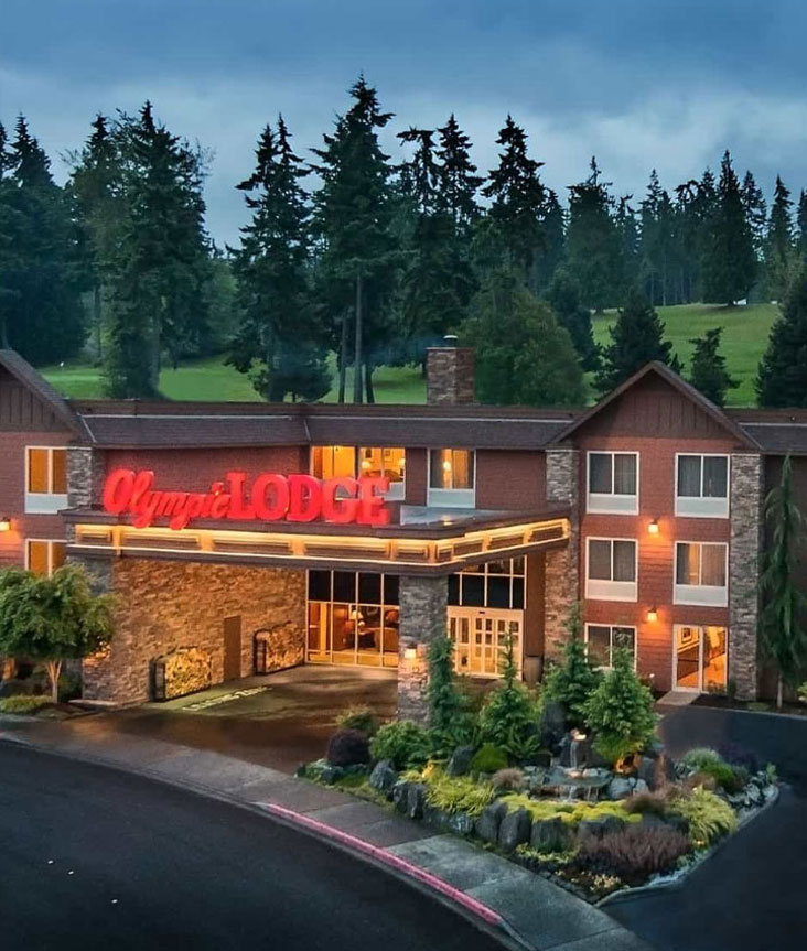 Welcome to the Olympic Lodge Hotel in Port Angeles, WA